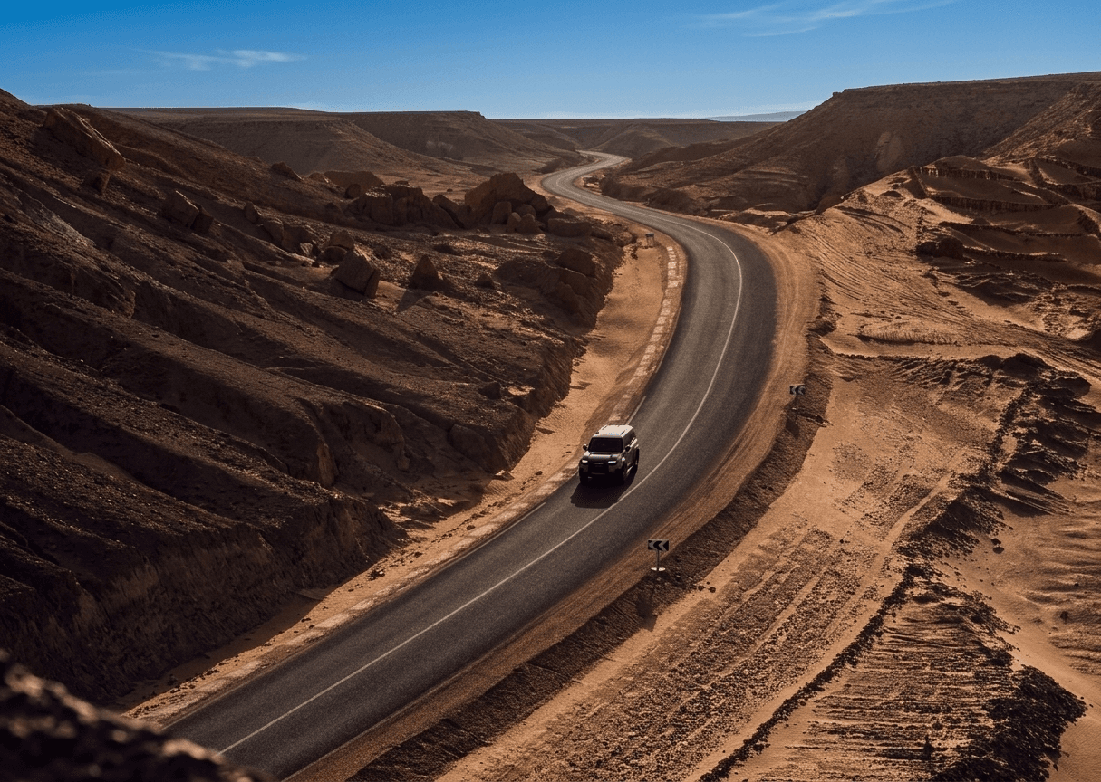 Scenic road and car rental in Morocco - kara.ma