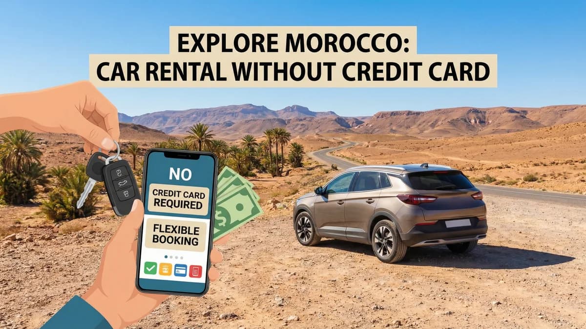 تأجير سيارة في المغرب بدون بطاقة ائتمان: هل ممكن؟