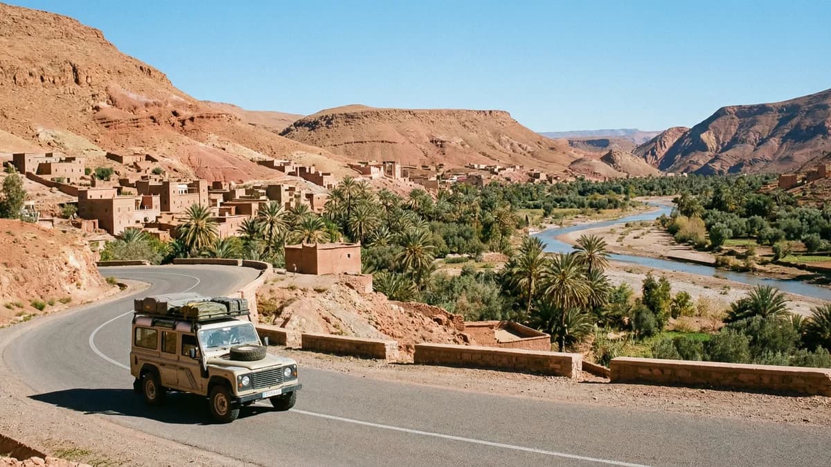 Mietwagen im Atlasgebirge: Sicherheitstipps für Bergfahrten in Marokko