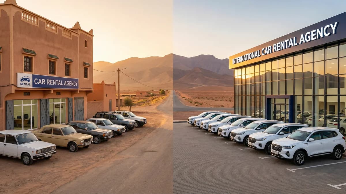 Lokale vs. internationale Autovermietung in Marokko: Was ist besser?