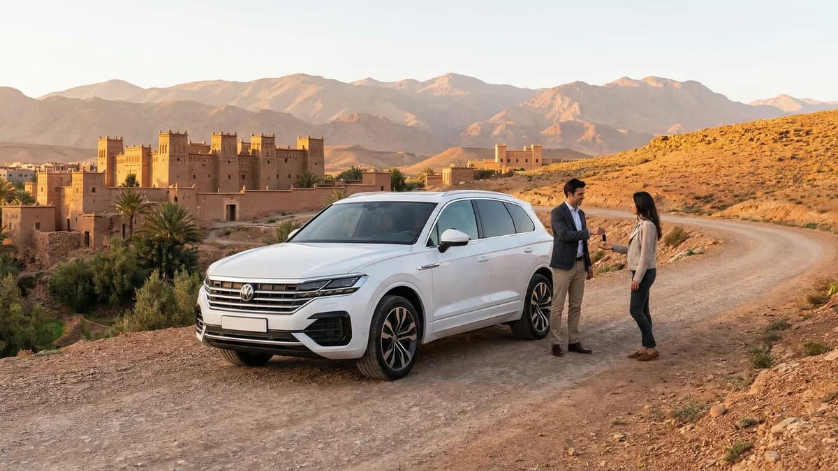 Alquilar coche en Marruecos sin tarjeta de crédito: alternativas reales