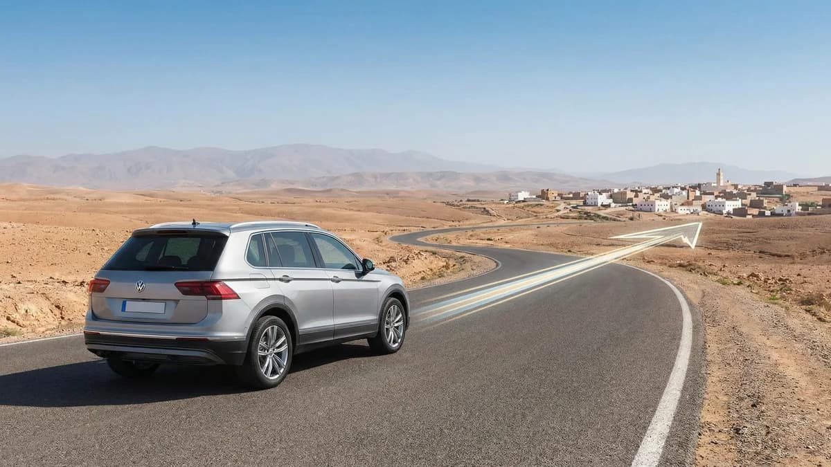 Location voiture aller simple Maroc : Fès à Marrakech, Tanger à Agadir